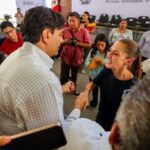 Recibió Carlos Peña Ortiz a la Presidenta Claudia Sheinbaum Pardo y al Gobernador Américo Villarreal Anaya en Reynosa