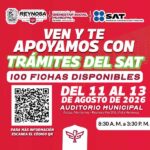 Apoya Municipio de Reynosa a ciudadanos con trámites del SAT