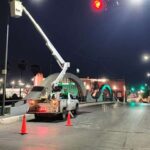 Restableció Gobierno de Reynosa alumbrado en área céntrica