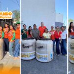 Juan Carlos Zertuche mantiene paso firme con “Tinaqueando por Reynosa”; llegan más tinacos a las colonias