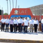 Contará la UAT con más y mejores edificios e infraestructura en Nuevo Laredo. El rector supervisó obras en la frontera