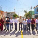 Entrega Carlos Peña Ortiz pavimentación hidráulica que beneficia a más de mil ciudadanos en la Lomas del Villar