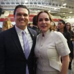 Acompañé a la presidenta de Nuevo Laredo, Carmen Lilia Canturosas, en su segundo informe de actividades: HP