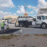 Trabajó Servicios Públicos con bacheo en El Campanario por indicaciones de Carlos Peña Ortiz