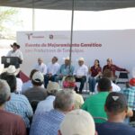 Acerca Tamaulipas ejemplares de alta calidad genética a ganaderos de El Mante