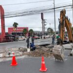 Atiende COMAPA reportes de fugas de agua potable en distintos sectores de Reynosa