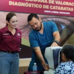 SE UNE GOBIERNO DE CARMEN LILIA CANTUROSAS A CAMPAÑA DE SALUD VISUAL DEL GOBIERNO DEL ESTADO EN NUEVO LAREDO