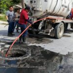 Realizó COMAPA sondeo de línea general en colonia Riberas de Rancho Grande