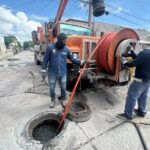 Mantiene COMAPA labores de sondeo de drenaje sanitario en distintos sectores