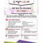 Acercará DIF-Reynosa servicios a familias de la colonia Almaguer