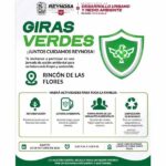 Anuncia Gobierno de Reynosa Giras Verdes en Rincón de las Flores