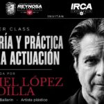Invita Gobierno de Carlos Peña Ortiz a Master Class de actuación impartida por Ariel López Padilla