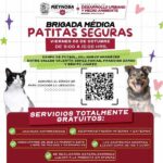Llevará Gobierno de Carlos Peña Ortiz Brigada Médica Patitas Seguras a la Nuevo Amanecer