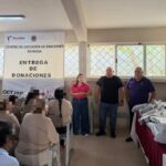 Reciben PPLs en el CEDES Reynosa donación de artículos para estancia digna