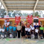 Entrega Familia UAT útiles escolares en escuelas primarias de Güémez y Ciudad Victoria